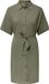 PIECES - PCVINSTY SS LINEN SHIRT DRESS NOOS BC - Dames - Mini jurken