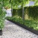 Borders 20 pcs 103 x 0.05 x 22 cm Steel Black