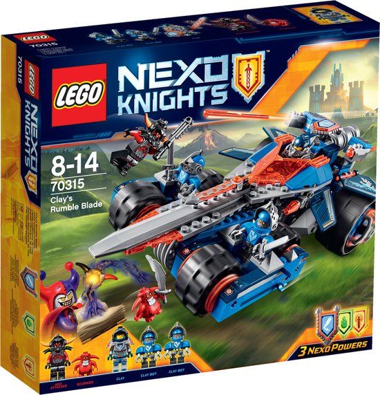 LEGO NEXO KNIGHTS Clay's gevechtszwaard 70315