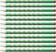 STABILO - ergonomisch kleurpotlood voor rechtshandigen - EASYcolors | verpakking van 12, watergroen