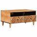 vidaXL Salontafel Bruin 80 x 54 x 40 cm Massief Mango Hout