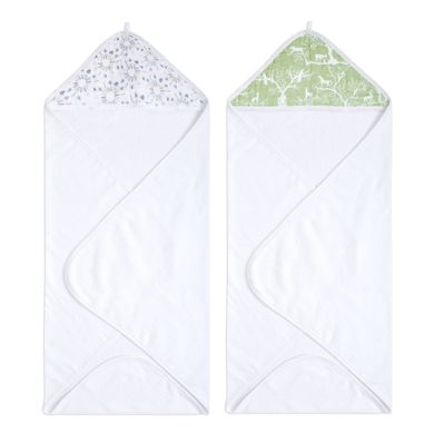 aden + anais™ Badhanddoek met kap 2-Pack Harmony
