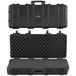 VEVOR Harde koffer voor lange geweren, afsluitbaar en voorgesneden schuim, oprolbaar, waterdicht IP67, 978 x 420 x 173 mm, zwart