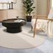 Villeroy & Boch 1748 wollen vloerkleed Francois Naturel Wit - Rond 160 Ø