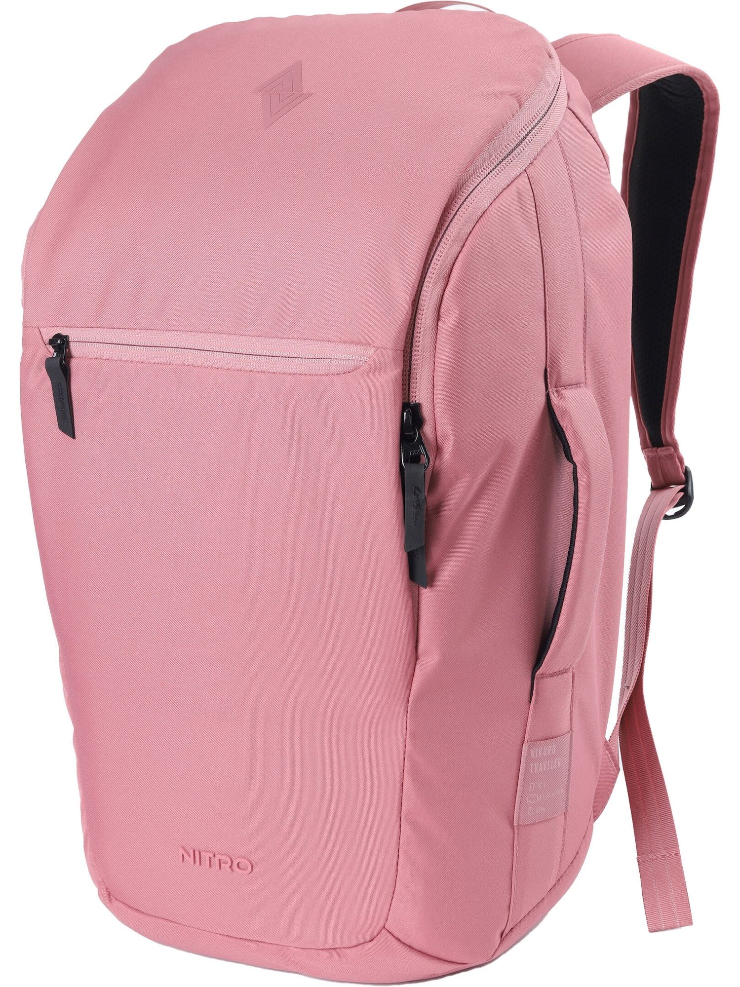 NITRO Laptop rugzak Rugzak met laptopvak Nikuro Traveller 32L Woodrose Oud roze
