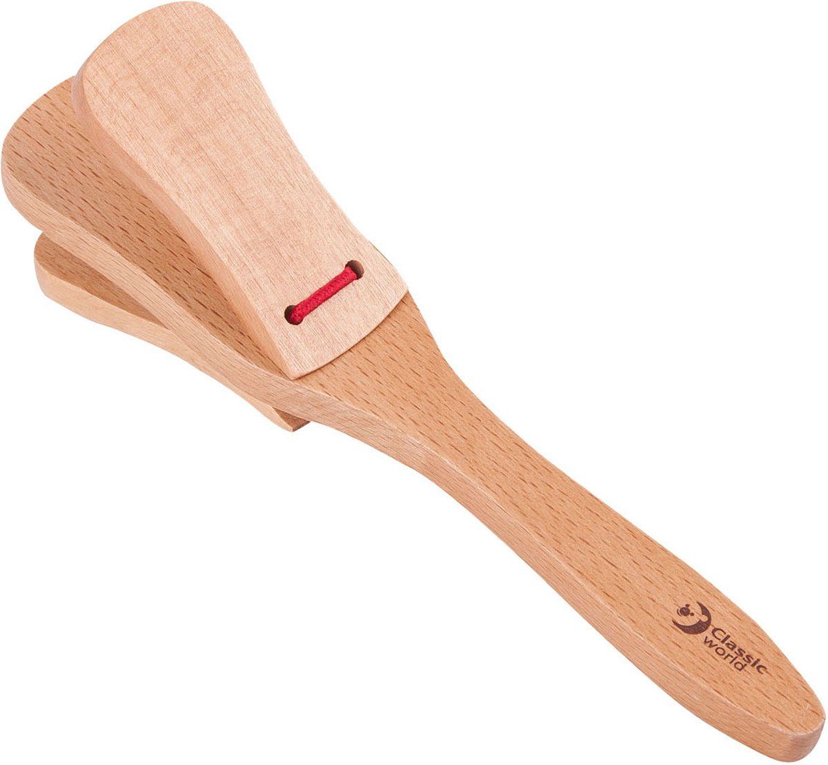 Classic World EDU Muziekinstrument Castagnetten voor Kinderen - 6927049045073
