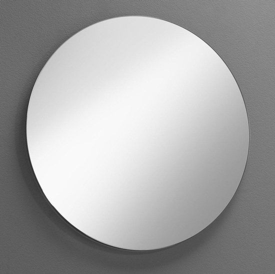 Royal Plaza Milagro Spiegel - Rond - 100cm - Zilver