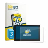 BROTECT Screenprotector 3 Stuks voor VECTOR AGR DH812 Display Terminal Beschermglas transparant