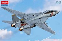 Academy 12590 Grumman F-14 Tomcat - F-14D Super Tomcat -VF-2 Bounty Hunters- Straaljager Plastic Modelbouw 1:72