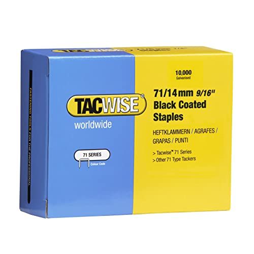 Tacwise 0374 - Nietjes - Zwart - 71/14 mm - 10.000 stuks