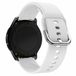 By Qubix Qubix Siliconen sportbandje Wit voor Huawei Watch GT 6 / GT 7 / GT 6 pro / GT 7 pro - 46mm