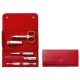 ZWILLING Set de manucure/pédicure - Rouge - Acier inoxydable