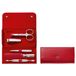 ZWILLING Set de manucure/pédicure - Rouge - Acier inoxydable
