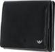 Golden Head Leren portemonnee weense doos Colorado RFID Protect Wiener Schachtel 1183 Schwarz zwart