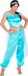 WIDMANN MILANO Arabische Prinses Kostuum Blauw L