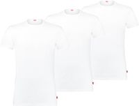 Levi's 3-pack heren T-shirt wit M