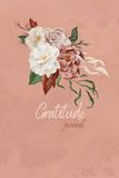 Daily Gratitude Journal for Women: 5-Minute Daily Reflection Diary with Inspirational Quotes, Floral Botanical Mindfulness Notebook, Self-Care & Prayer Gift