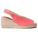 Toni Pons Espadrille compensée à bout ouvert | LAILA-SD