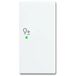Busch-Jaeger 2CKA006220A0367 Afdekking 2-voudig free@home Zuiver wit (RAL 9010), Wit 1 stuk(s)