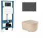 QeramiQ Dely Swirl Toiletset