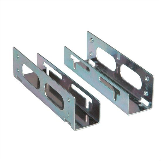 ROLINE Montageadapter voor Harddisks, 3.5 / 5.25, Grijs, Nikkel