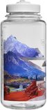 Nalgene wide-mouth bottle 1000ml Sustain BPA-free mixed landscapes
