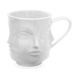 Jonathan Adler Muse Tasse Porzellan Weiß