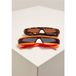 Urban Classics Alabama 2Pack Zonnebril Oranje/Bruin