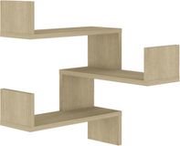 vidaXL Hoekwandschap 40x40x50 cm bewerkt hout sonoma eikenkleurig
