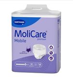 MoliCare Premium Mobile 8 druppels maat M, incontinentiebroek voor dames en heren met ernstige incontinentie, extra lekbescherming, huidbescherming, verbeterde pasvorm, 14-delig