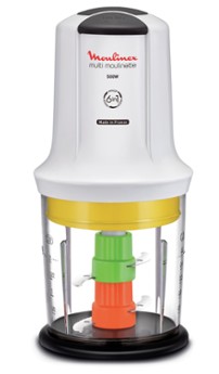 Moulinex AT723110 - Elektrische hakmolen - 500W - Wit