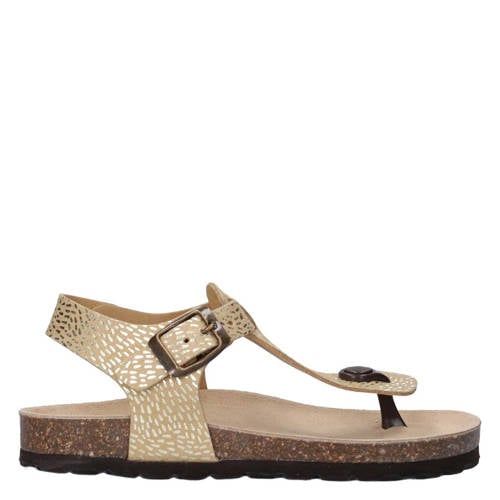 Red Code sandalen goud