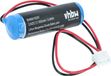 vhbw Batterie kompatibel mit Mitsubishi F1, FX2, FX1, FX, F2, FX2N, FX2C PLC Programmable Logic Controller (1800 mAh, 3,6 V, Li-SOCl2)