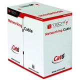 Techly Intellinet ITP9-RIS-0305E 305m Cat6 S/FTP (S-STP) Grijs netwerkkabel