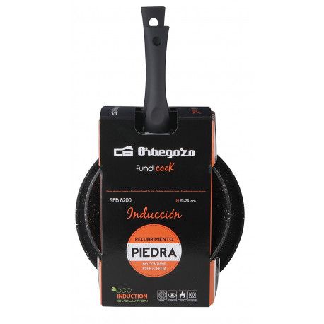 Orbegozo SFB 8200 - Pannenset - Zwart - 2 stuks