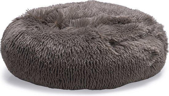 Beeztees Yala - Hondenmand - Pluche - Bruin - Diameter 50 cm