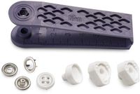 Prym Jersey drukkn. knoop afb. 12 mm wit