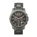 Armani Exchange Montre pour Hommes, Mouvement chronographe, Montre en Acier Inoxydable avec Une Taille de boîtier de 45 mm