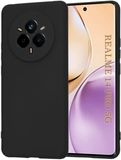 Techsuit Hoesje geschikt voor Realme 14 Pro - Soft Flex Silicone Back Cover - Black