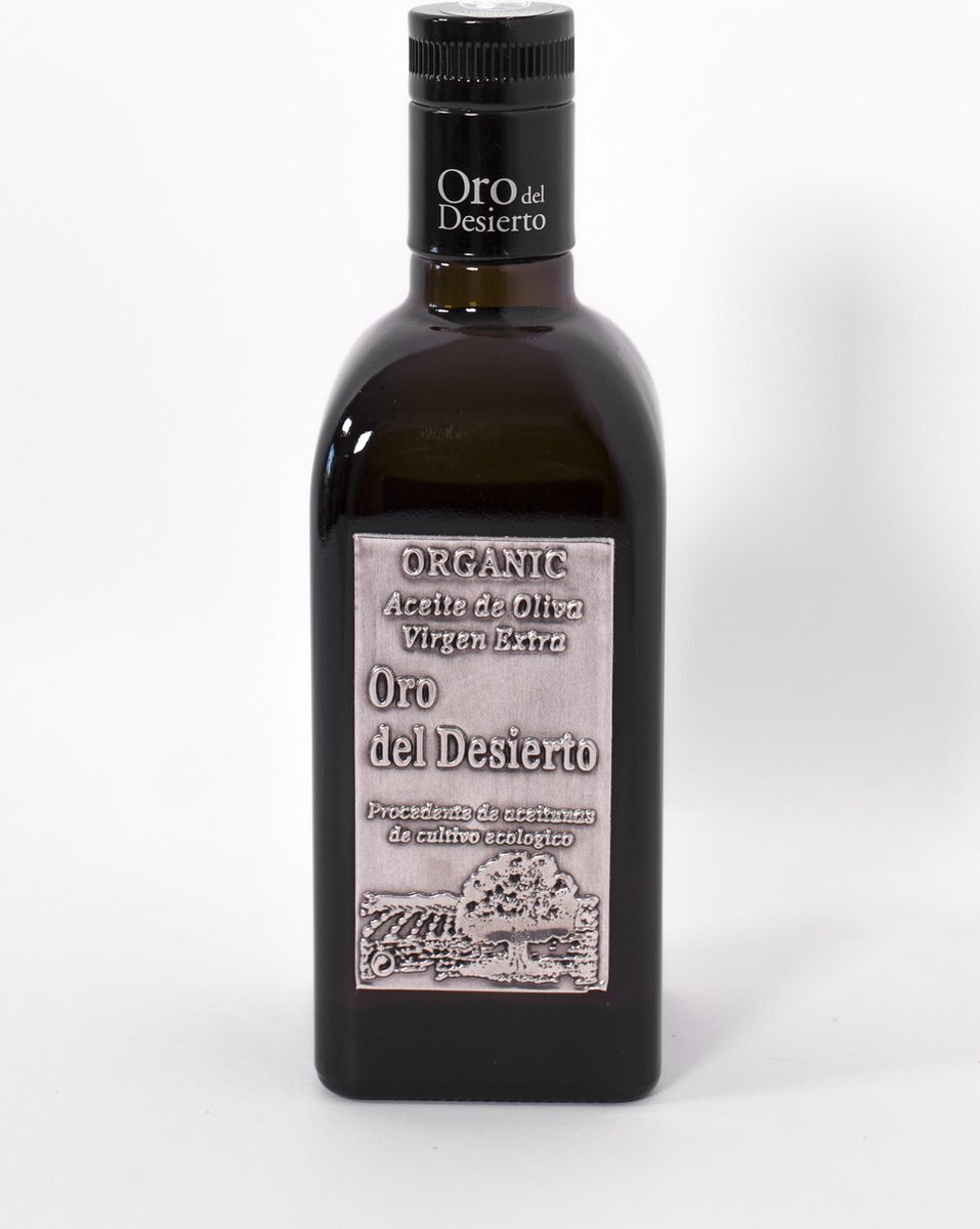 Oro Del Desierto 6 flessen x 500 ml - Coupage- Biologische extra vergine olijfolie