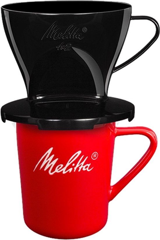 Melitta Opzetfilter Zwart 1X2 - 6761017