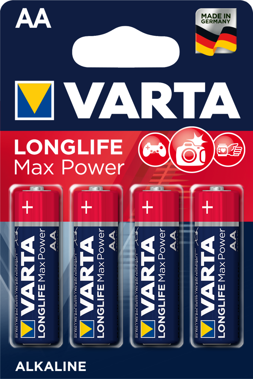 Varta - 4706/4B - Huishoudelijke batterijen - 4 stuks