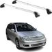 Omac Barres De Toit Transversales Certifiées Tüv Pour Toyota Corolla Mk9 Break / Verso 2002-2009 – Verrouillables (4 Antivols) – Charge Max 100 Kg – Sangle Inox + Protection Caoutchouc Argent
