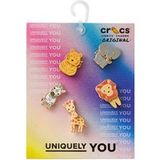 Crocs Jibbitz Enamel Safari 5 Pack Shoe Charms