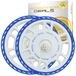 Ecovacs Plaques de lavage, plateaux de nettoyage, supports de remplacement pour les tampons (avec 2 tampons inclus) pour les aspirateurs robots Ecovacs Deebot N30 Pro OMNI