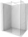 Mexen Kioto paroi de douche Walk-in 145 x 70 , transparent, chrome