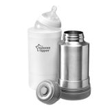 Tommee Tippee Chauffe-biberon et nourriture de voyage - Acier inoxydable - Blanc