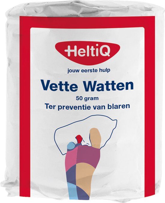 HeltiQ Vette Watten - Wit - 1 stuk