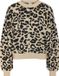 Noisy May NMCHARLOTT L/S O-NECK KNIT FWD NOOS Dames Gebreide trui - luipaard - XL