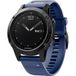 Strap-it Garmin Bracelet silicone D2 Delta (bleu foncé)
